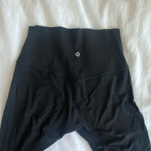 black lululemon align 25”